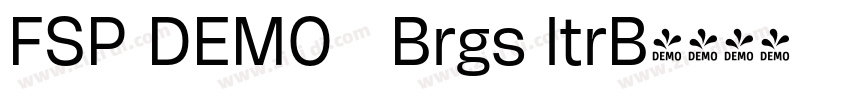 FSP DEMO   Brgs ltrB字体转换